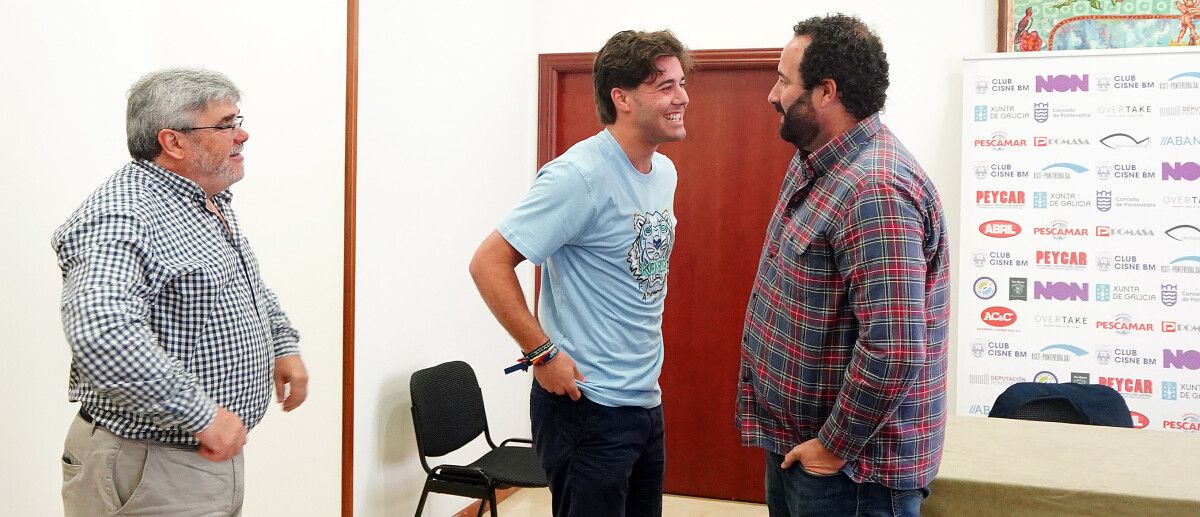 Santiago Picallo, Carlos Álvarez y Marcos Otero Quiños
