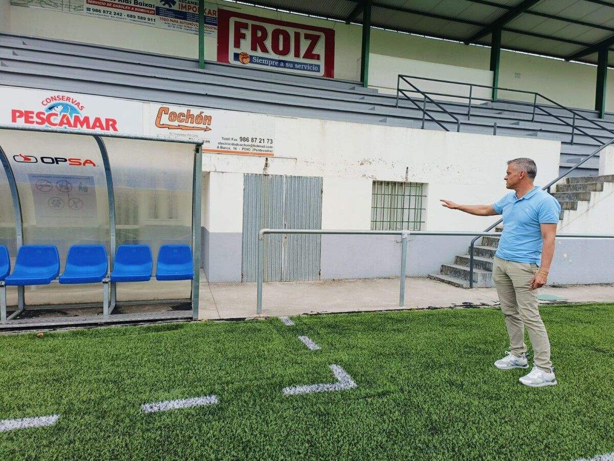 No campo de fútbol da Seca construiranse dous vestiarios