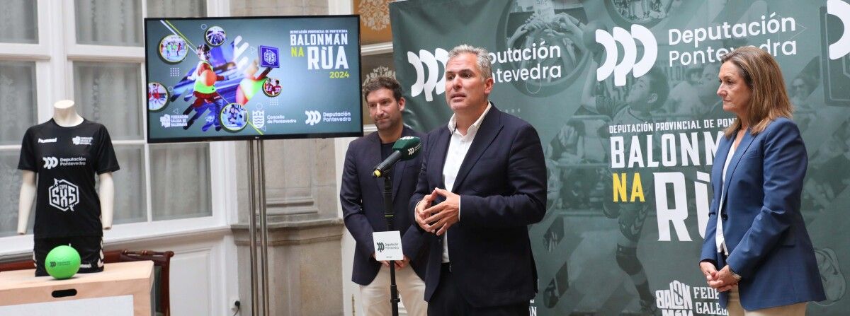 Presentación de la Copa 5x5 de balonmano en la calle