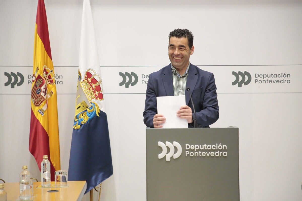 Luis López, presidente da Deputación de Pontevedra