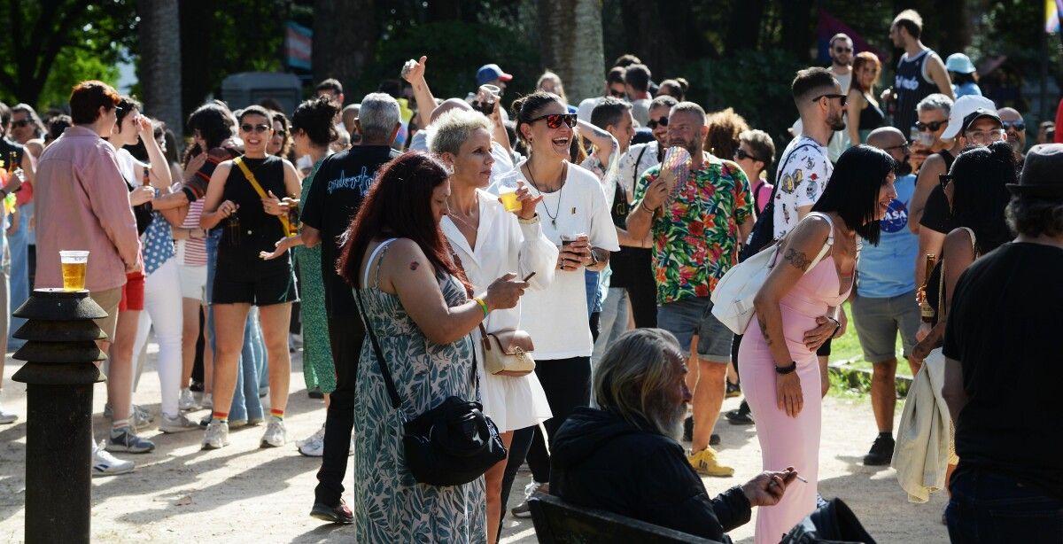 Festa do Orgullo 2024 no parque das Palmeiras