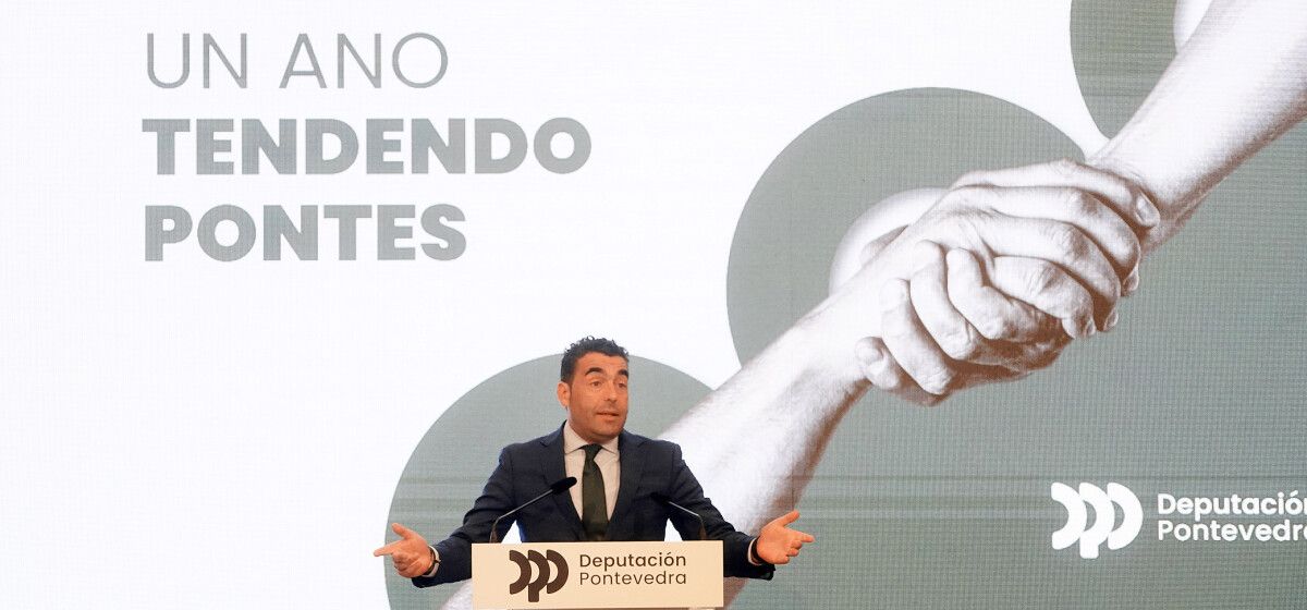 Celebración dun ano de goberno de Luis López na Deputación de Pontevedra