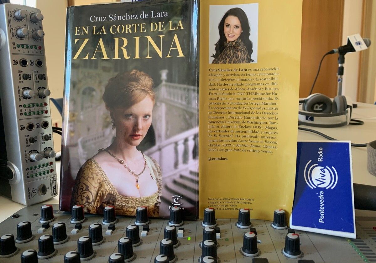 Portada de la novela 'En la corte de la zarina'