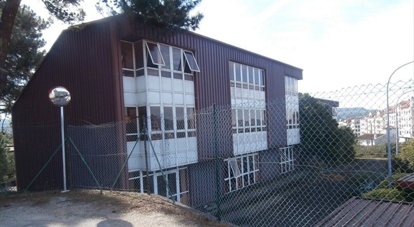 Una de las naves construídas en la finca de Fenosa
