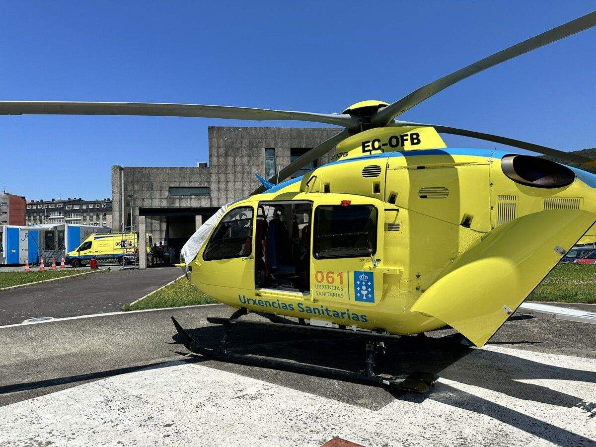 Helicóptero del 061