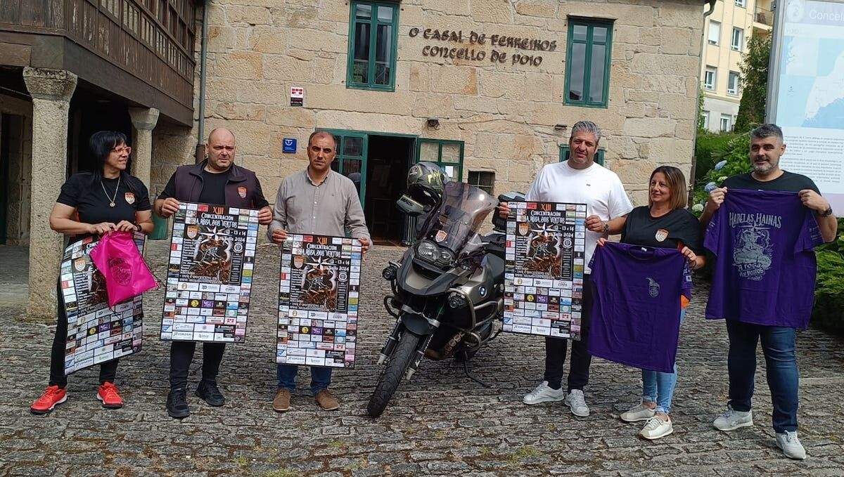 Presentación de la decimotercera edición de la concentración motera de A Rosa dos Ventos