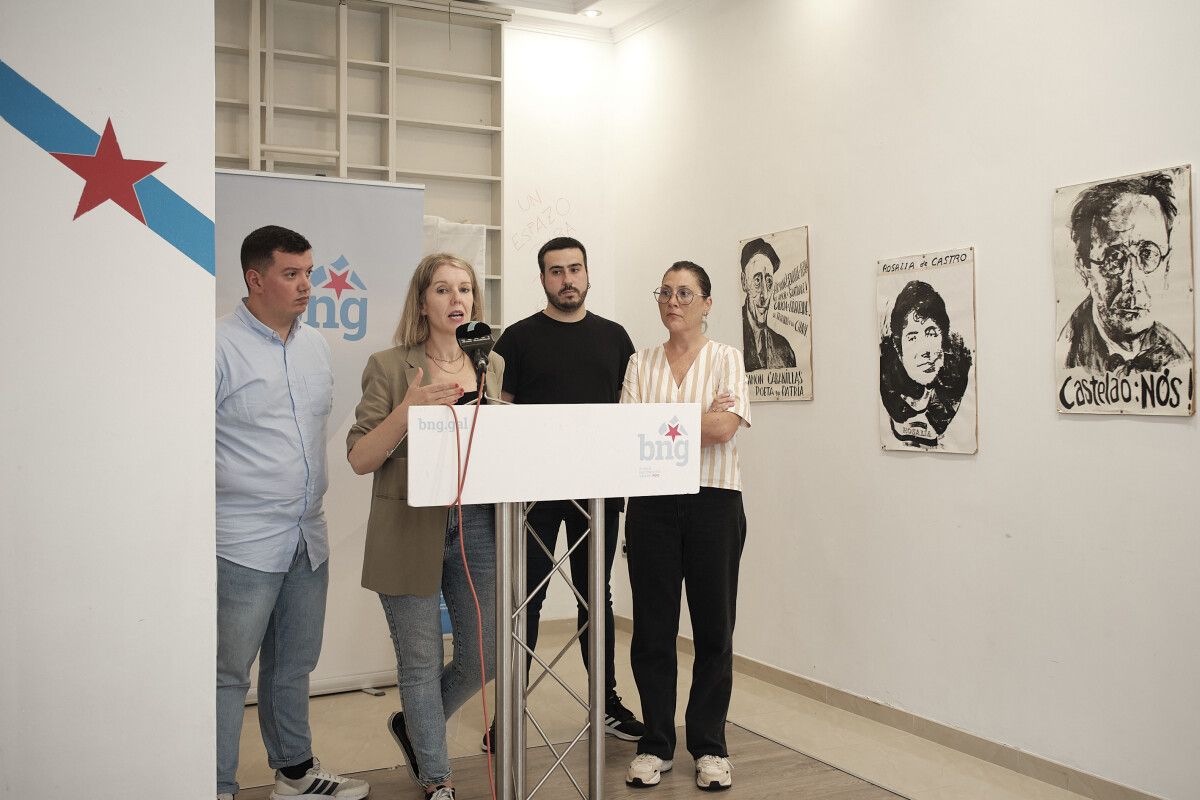 Representantes do BNG de Poio