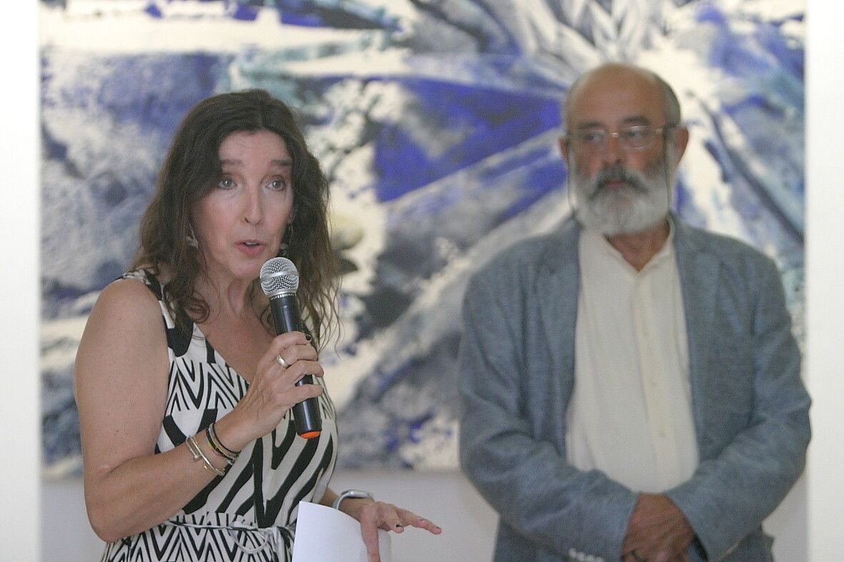 Inauguración da exposición de Carmen Hermo