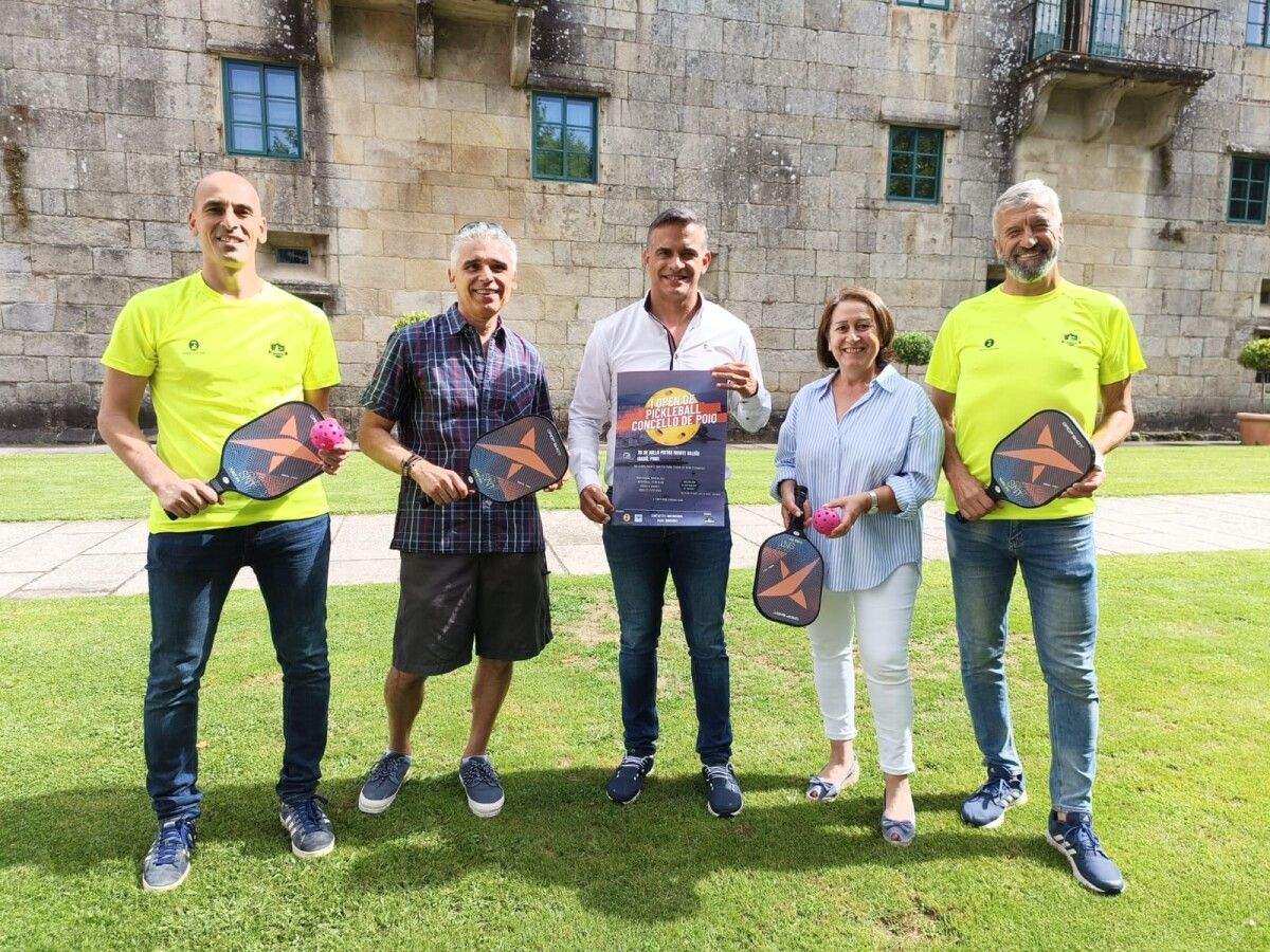 Presentación do I Open de Pickleball Concello de Poio