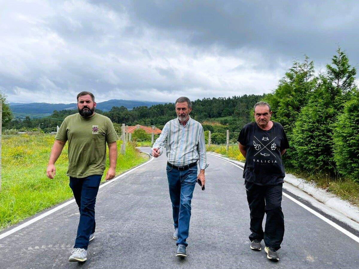 Fernández Abraldes, Iván Bello y Roberto Rivas