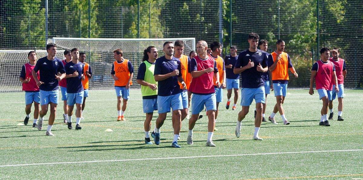 Primer entrenamiento del Pontevedra CF 24/25