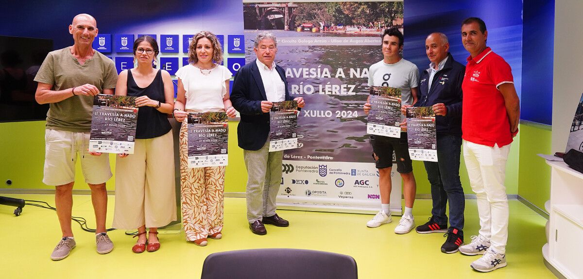 Presentación da II Travesía a Nado Río Lérez
