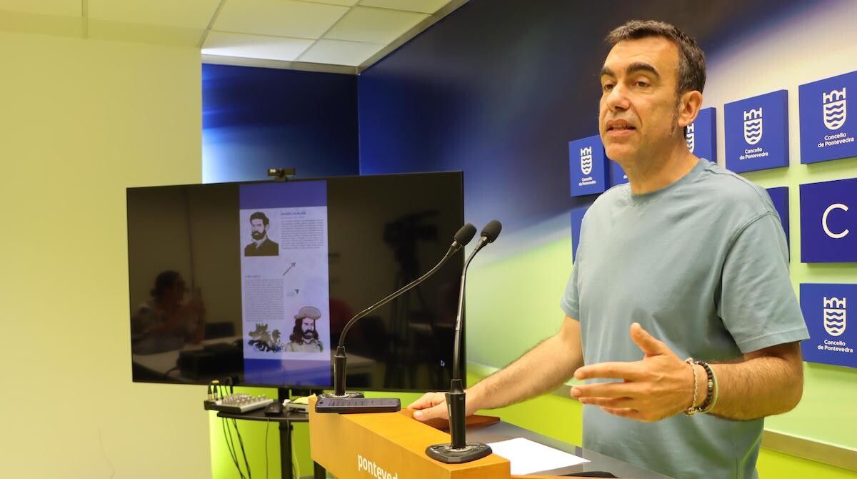 Xaquín Moreda presenta los diseños de los cuadros de luz