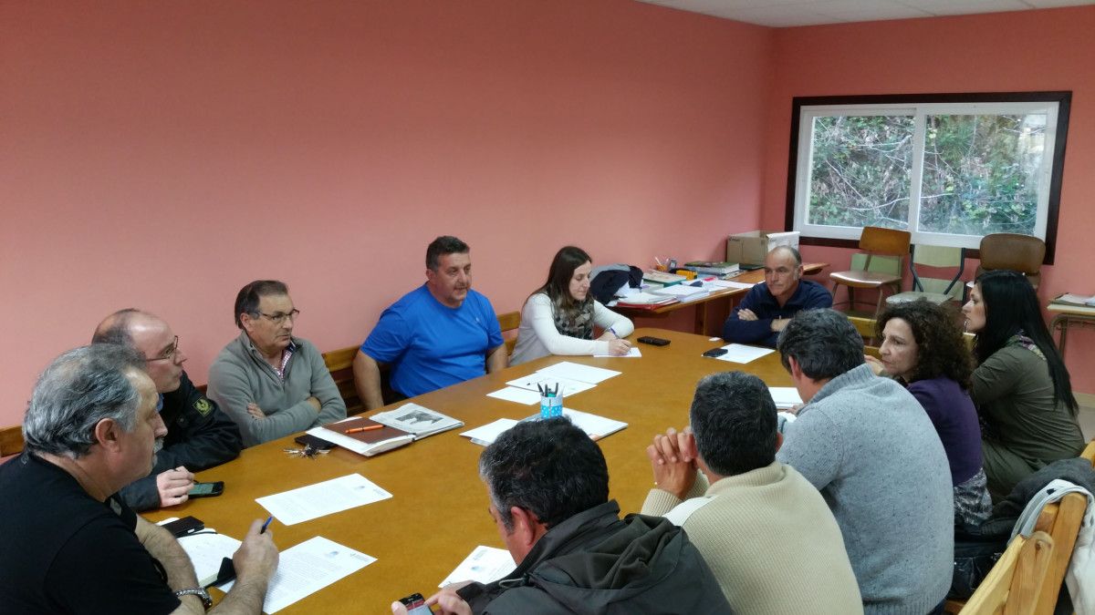 Xuntanza del BNG con la Fundación Lago de Castiñeiras