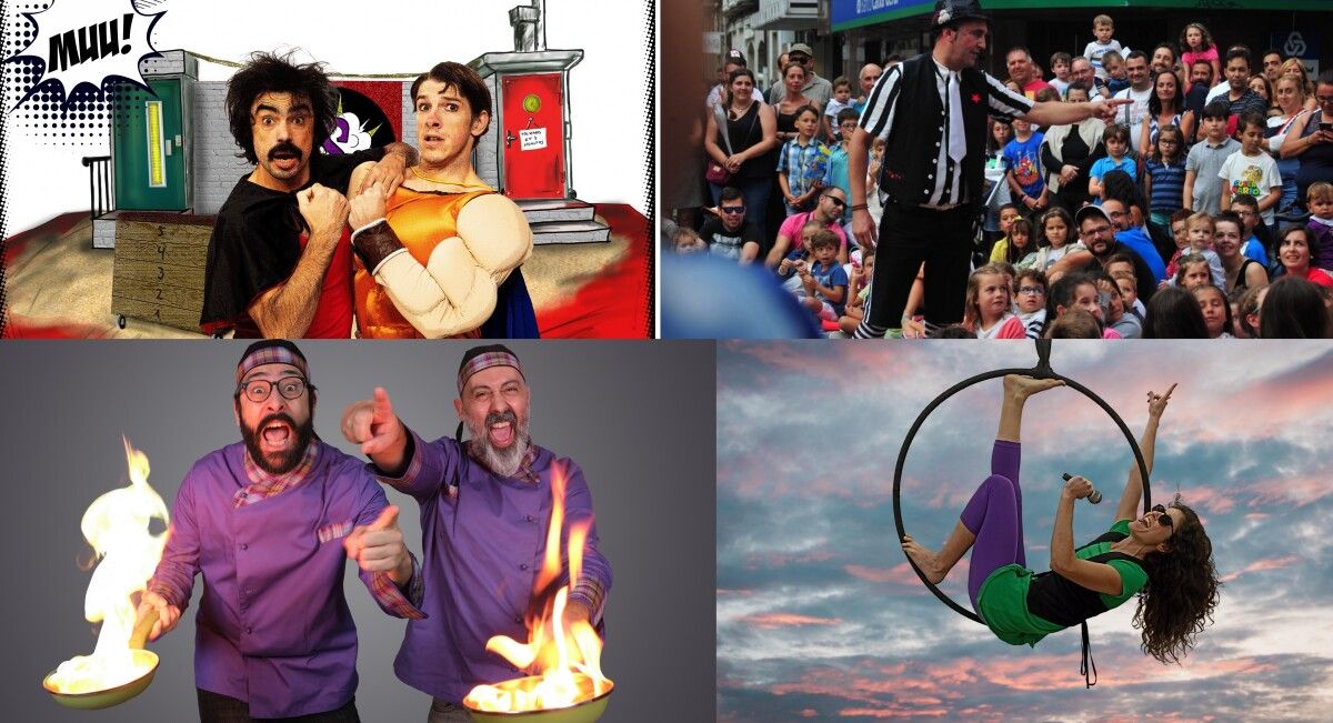 Espectáculos do programa 'Verán na rúa' de Bueu