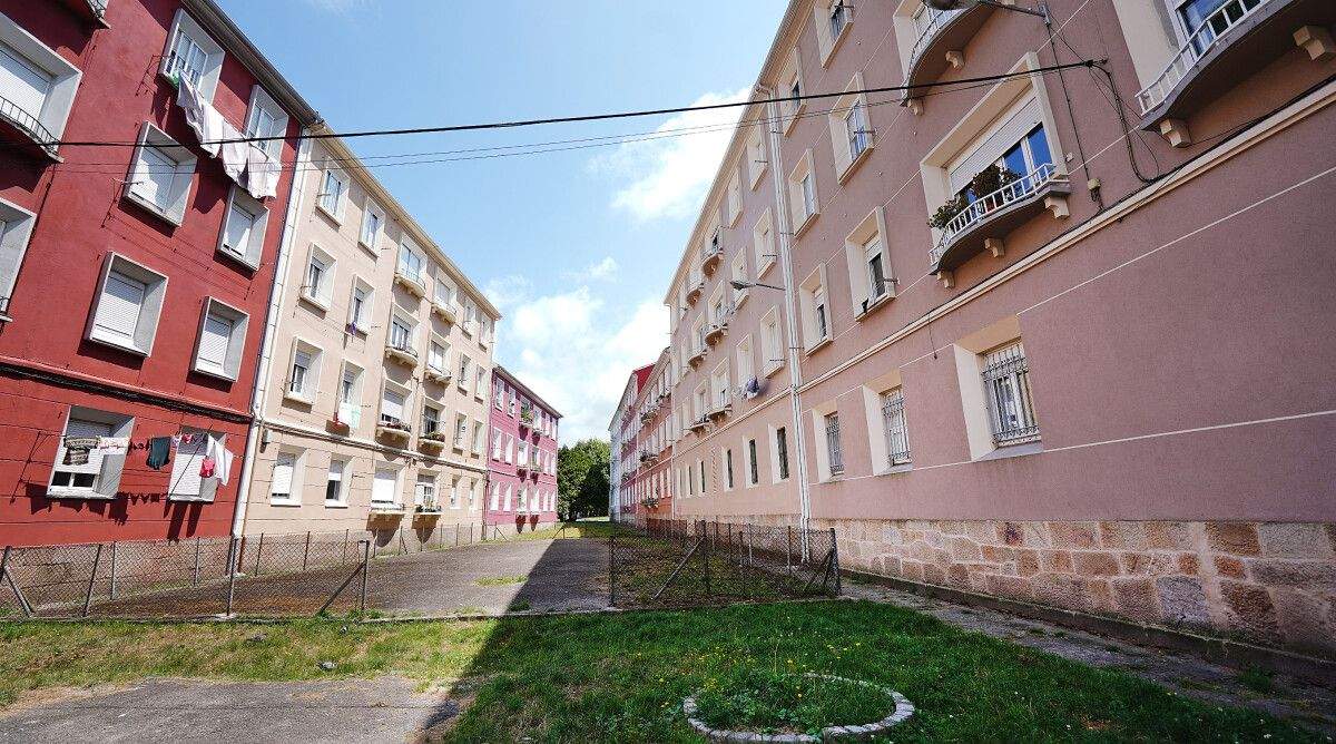 Espazo que pasa a titularidade do Concello de Pontevedra situado nun lateral do Mercado de abastos