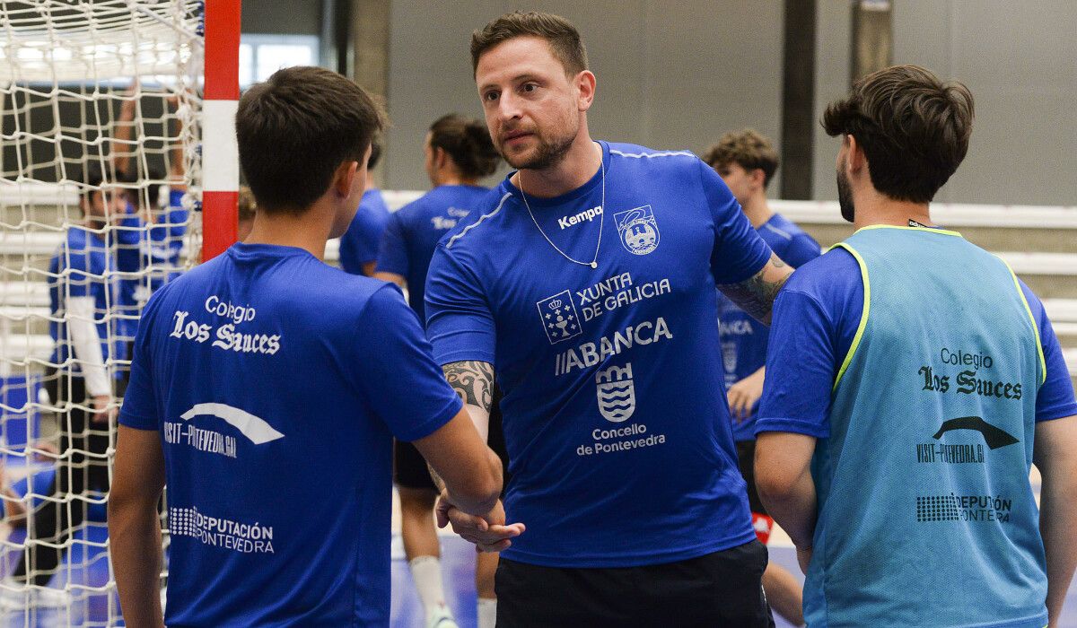 Roney Franzini, en el primer entrenamiento del Cisne de la temporada 24-25