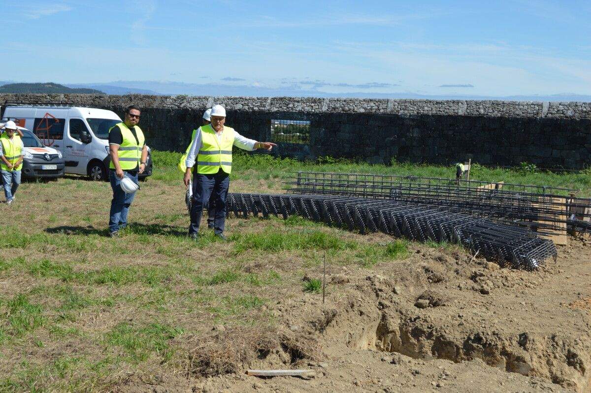 Obras no Pazo de Quintáns 