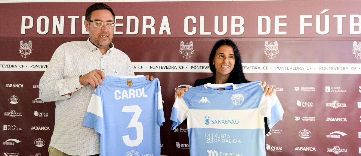 Acordo de colaboración entre o Pontevedra e o Atlético Vilalonga de fútbol feminino