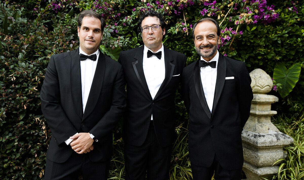 Cea Baile de Gala do Liceo Casino. Recepción de autoridades e personalidades. Chegada dos participantes na cea