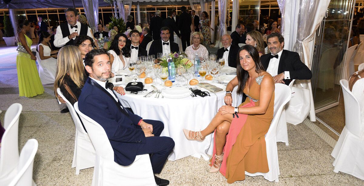 Cea Baile de Gala do Liceo Casino. Participantes na cea
