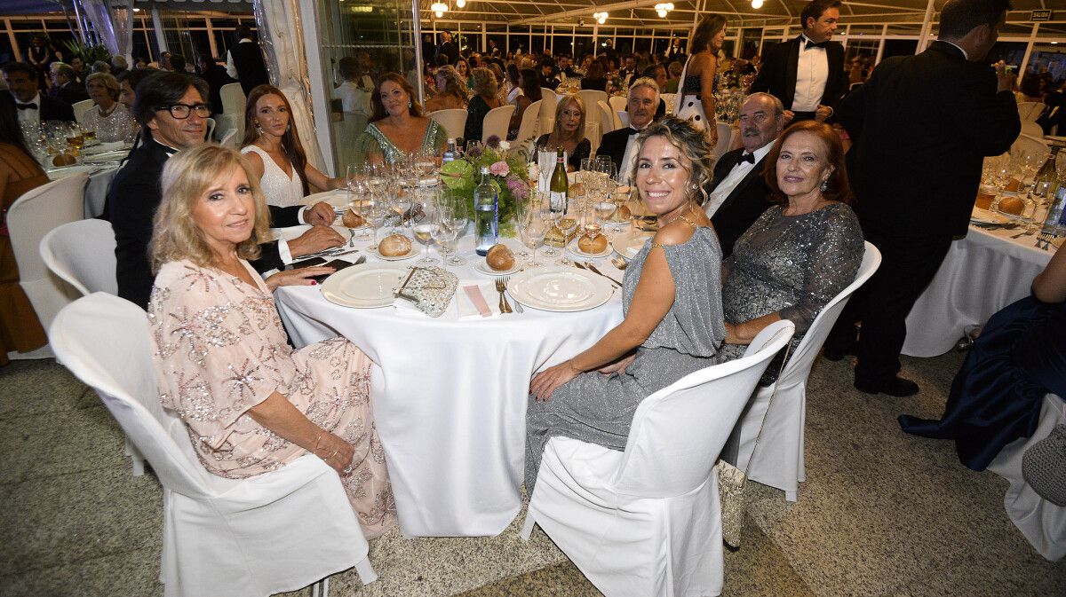 Cea Baile de Gala do Liceo Casino. Participantes na cea