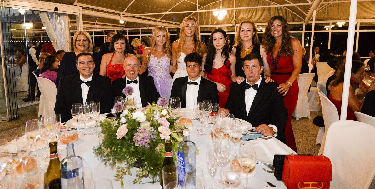 Cea Baile de Gala do Liceo Casino. Participantes na cea