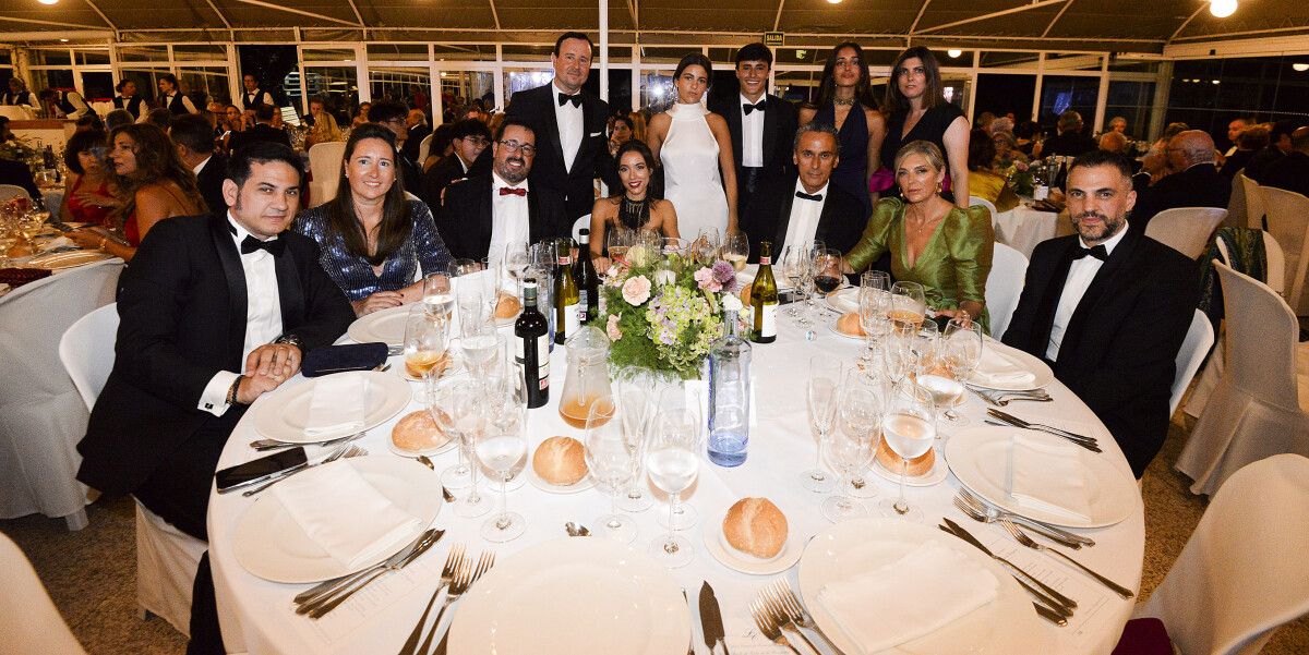 Cea Baile de Gala do Liceo Casino. Participantes na cea