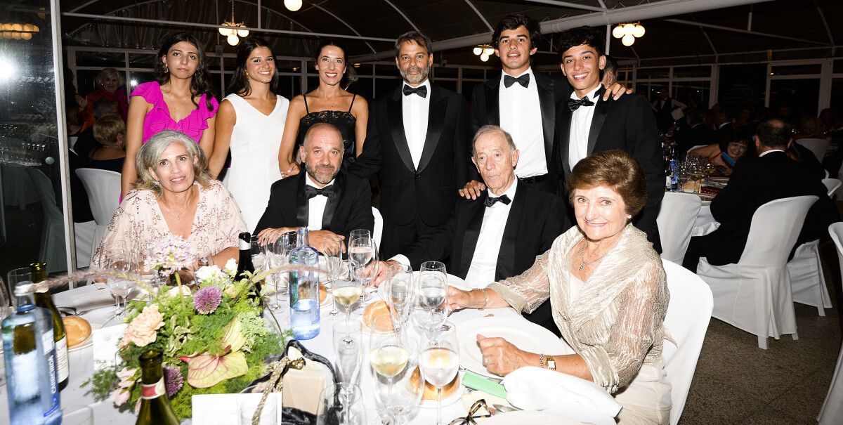 Cea Baile de Gala do Liceo Casino. Participantes na cea