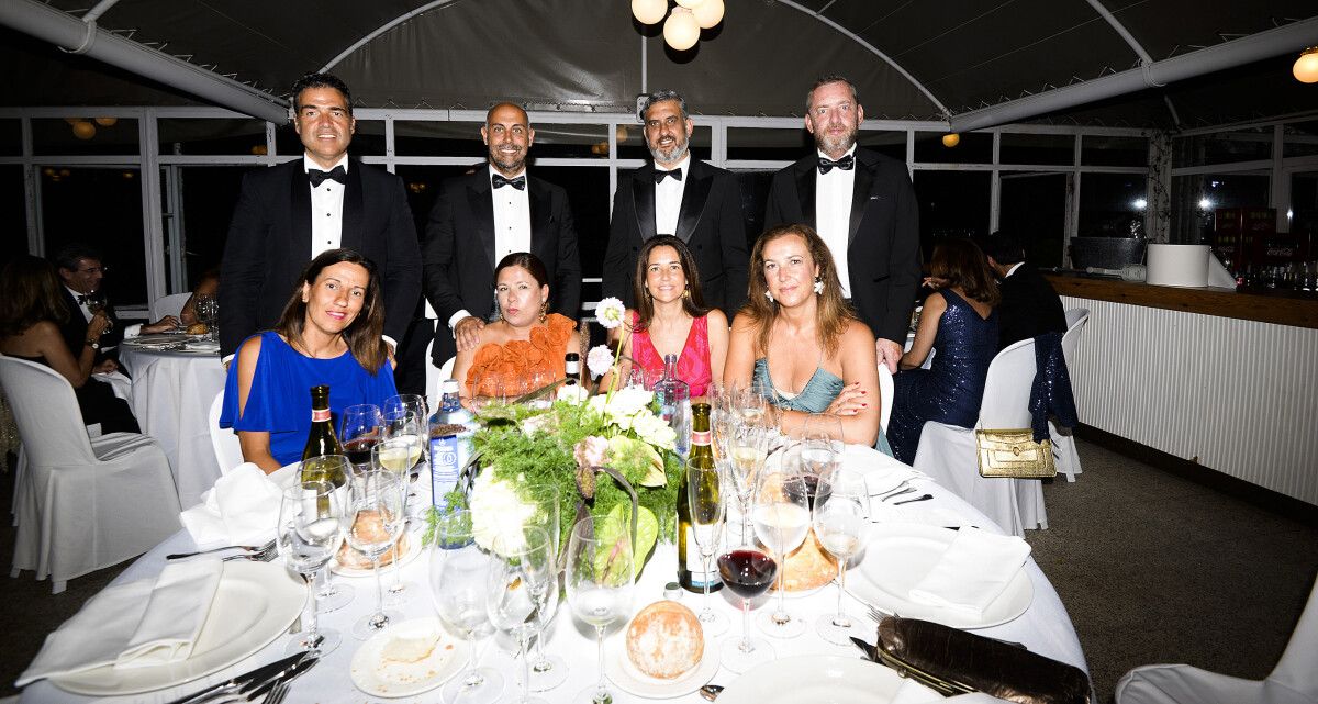 Cea Baile de Gala do Liceo Casino. Participantes na cea