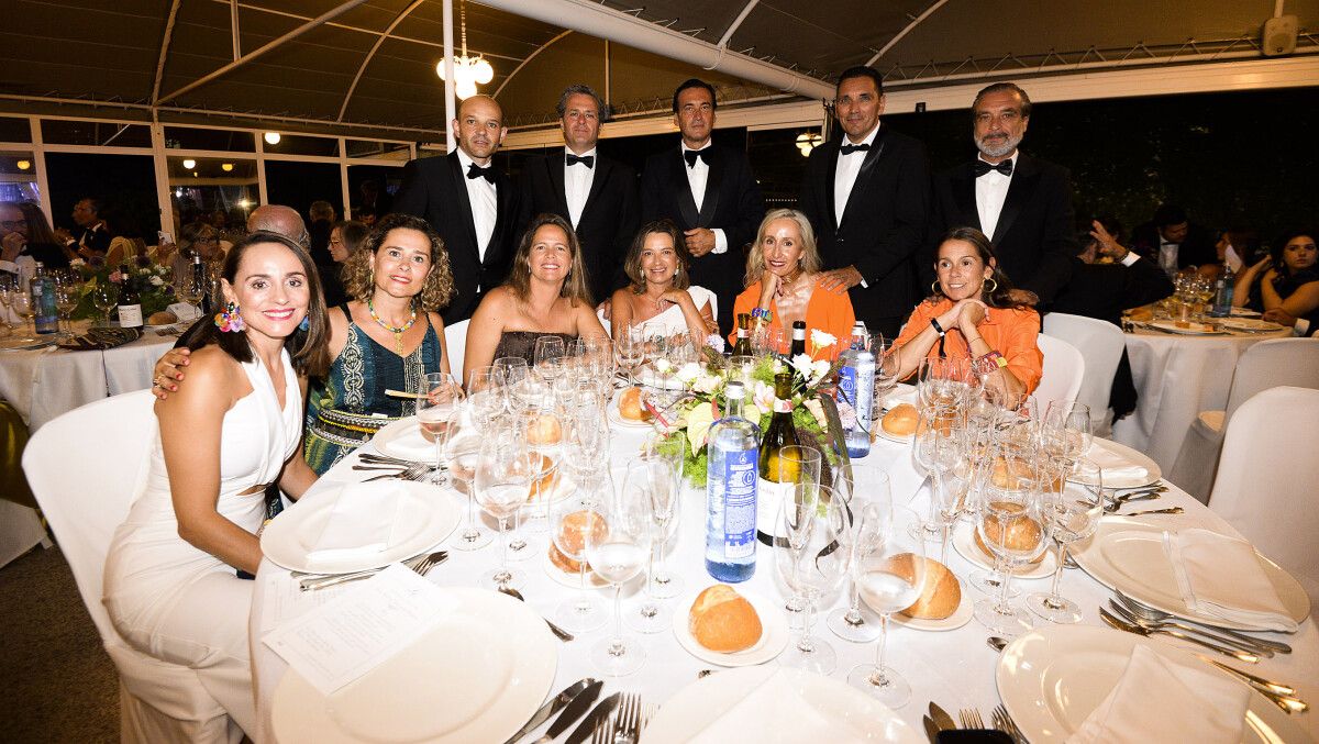 Cea Baile de Gala do Liceo Casino. Participantes na cea