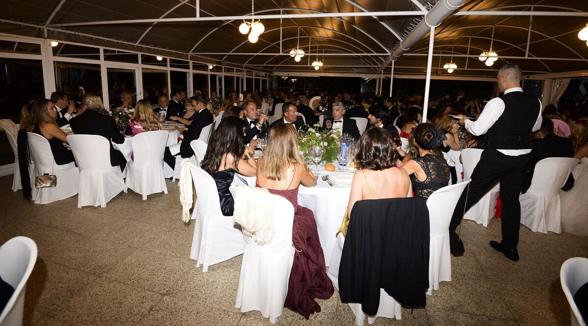 Cea Baile de Gala do Liceo Casino. Participantes na cea