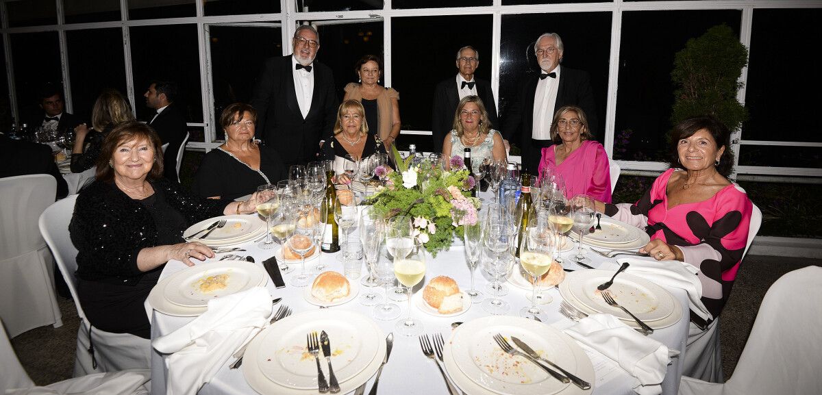 Cea Baile de Gala do Liceo Casino. Participantes na cea