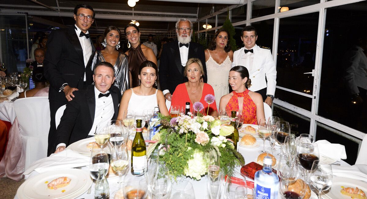 Cea Baile de Gala do Liceo Casino. Participantes na cea