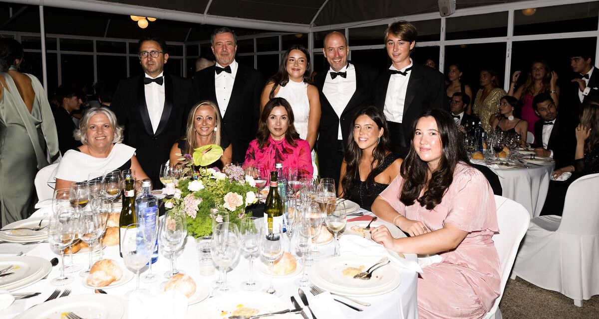 Cea Baile de Gala do Liceo Casino. Participantes na cea
