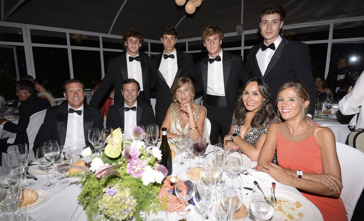 Cea Baile de Gala do Liceo Casino. Participantes na cea