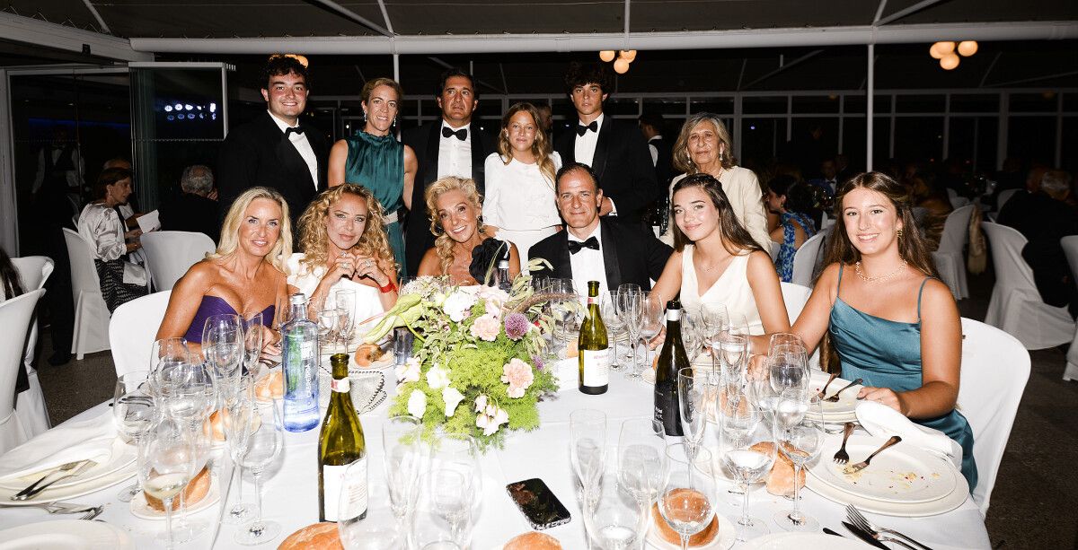 Cea Baile de Gala do Liceo Casino. Participantes na cea