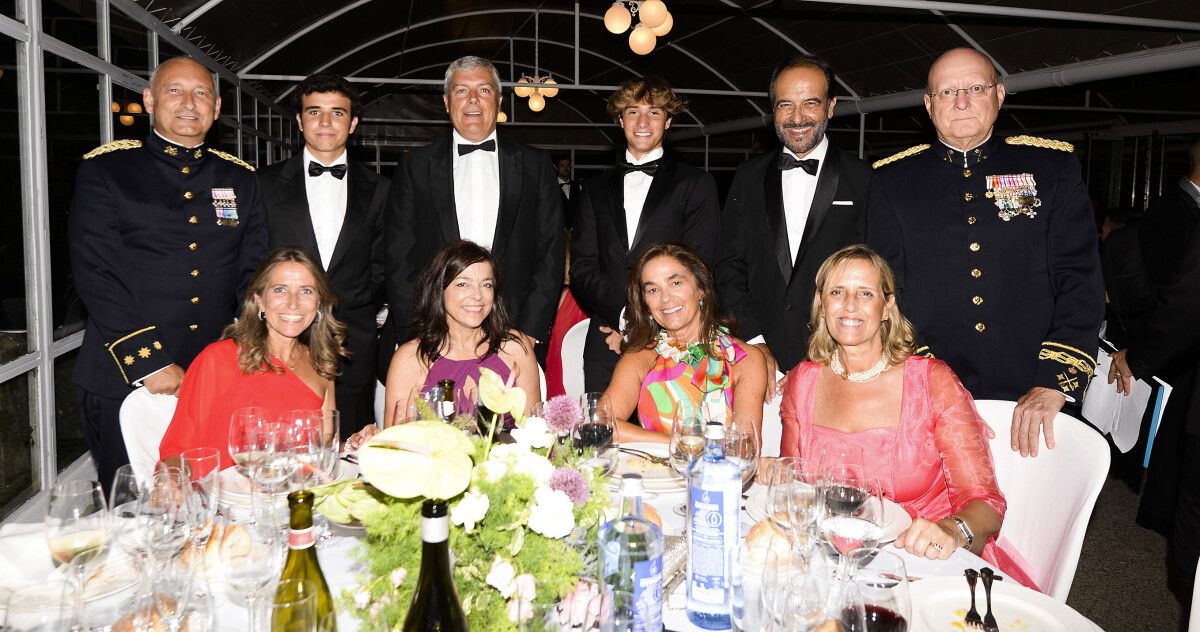 Cea Baile de Gala do Liceo Casino. Participantes na cea
