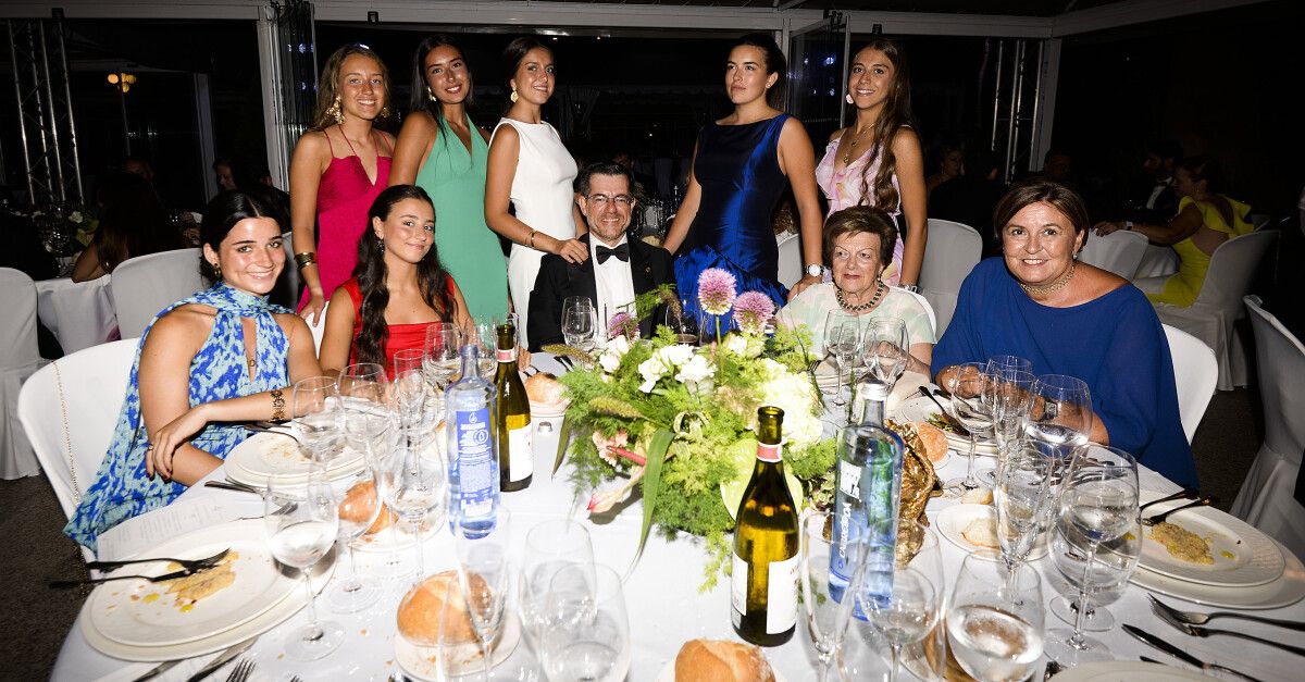 Cea Baile de Gala do Liceo Casino. Participantes na cea