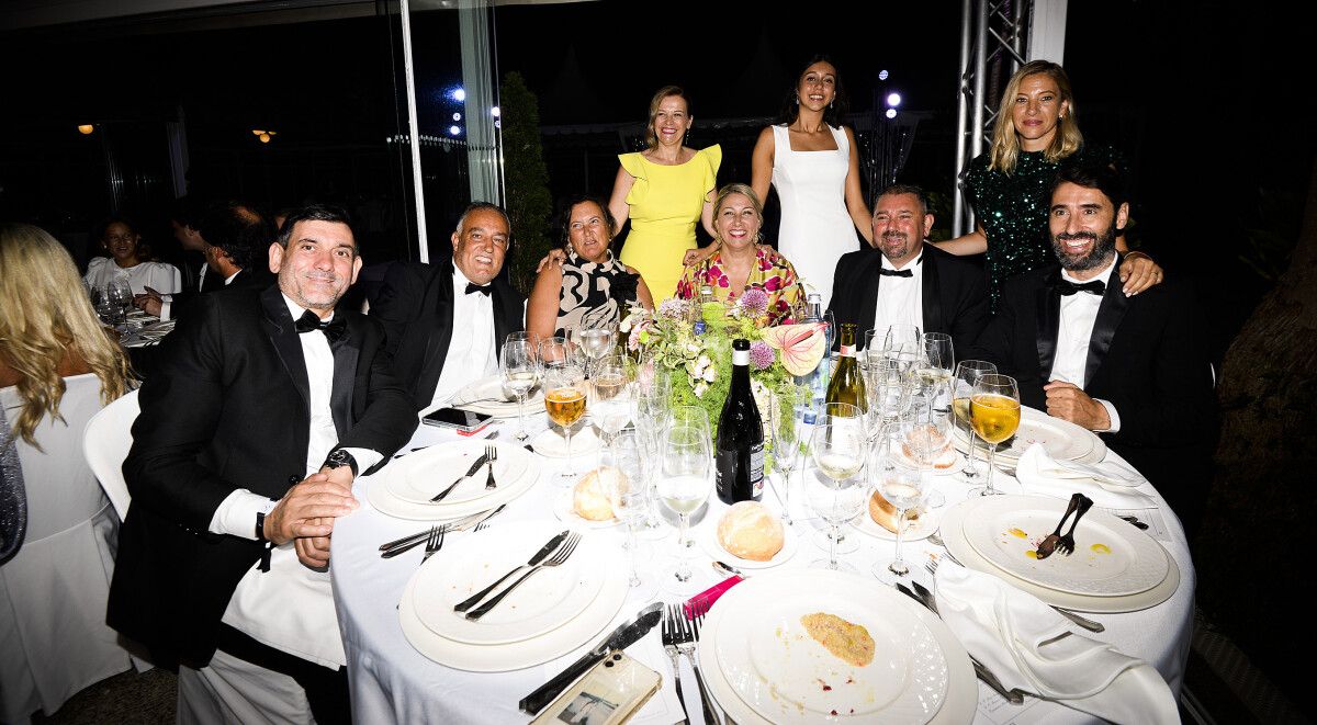 Cea Baile de Gala do Liceo Casino. Participantes na cea
