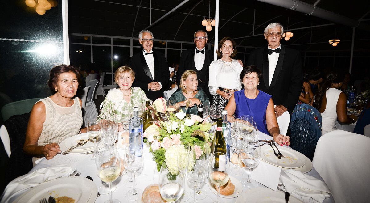 Cea Baile de Gala do Liceo Casino. Participantes na cea
