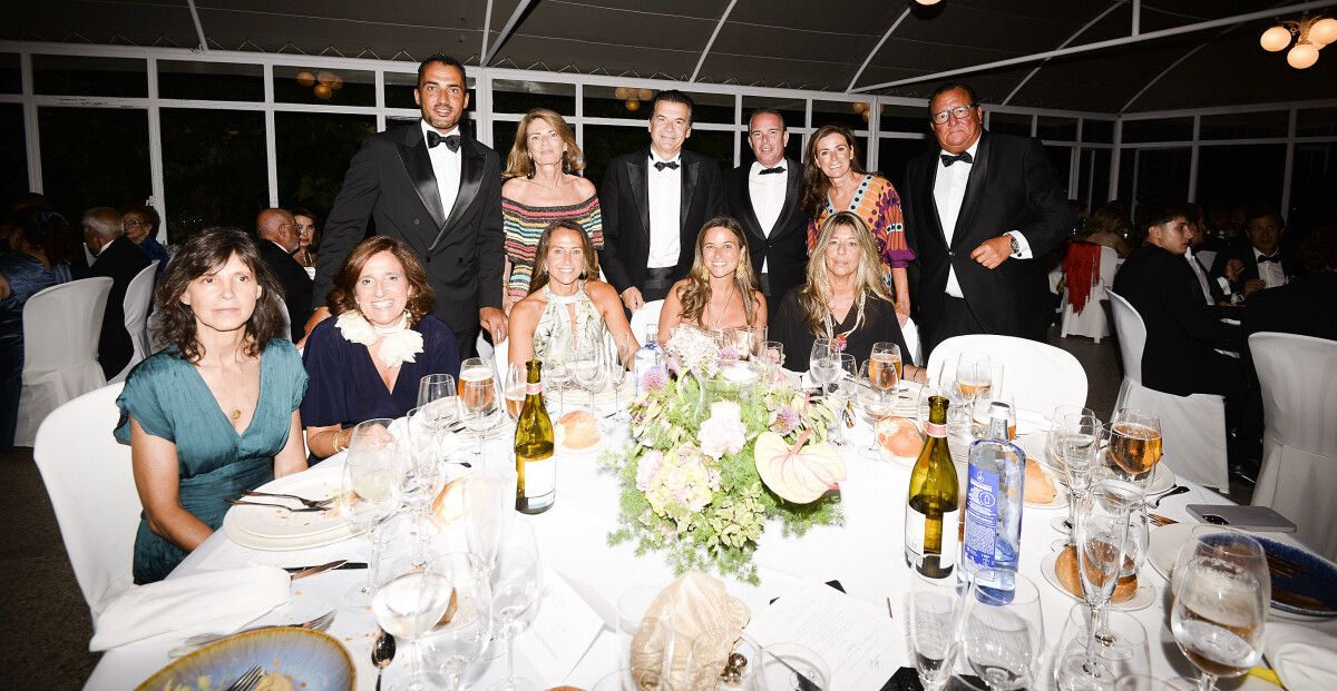 Cea Baile de Gala do Liceo Casino. Participantes na cea