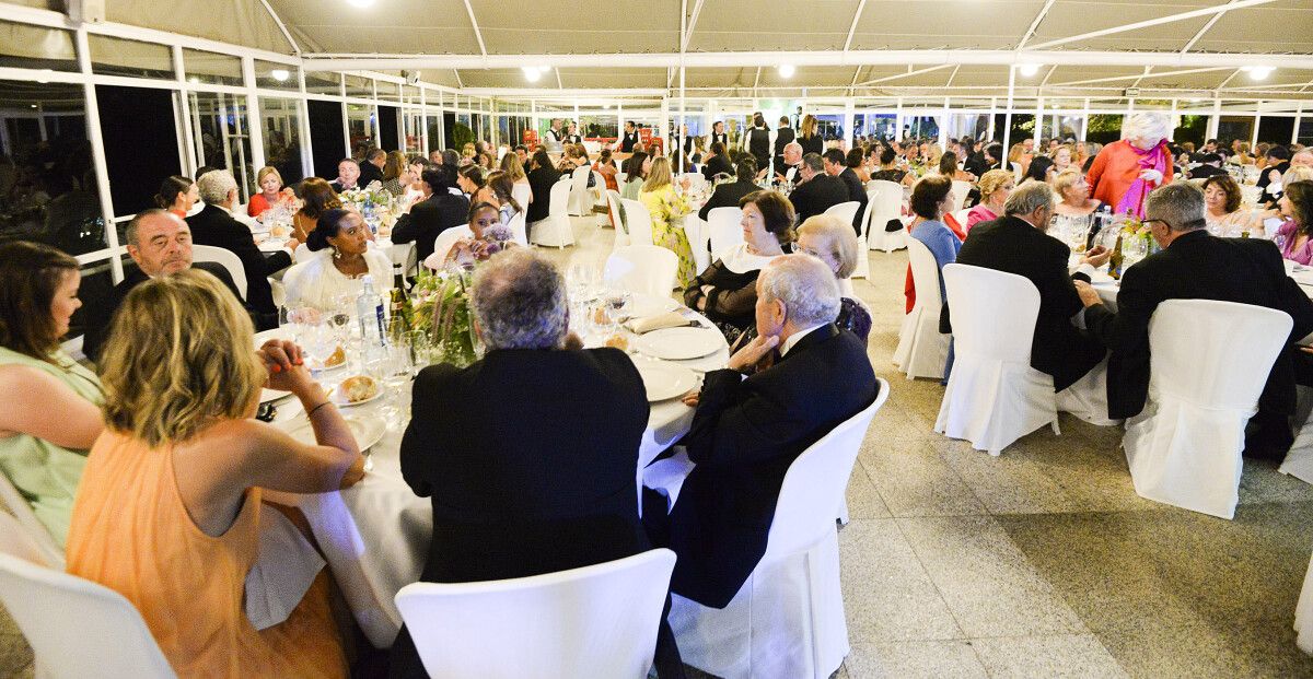 Cea Baile de Gala do Liceo Casino. Participantes na cea