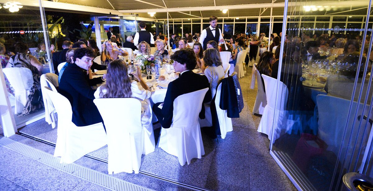 Cea Baile de Gala do Liceo Casino. Participantes na cea
