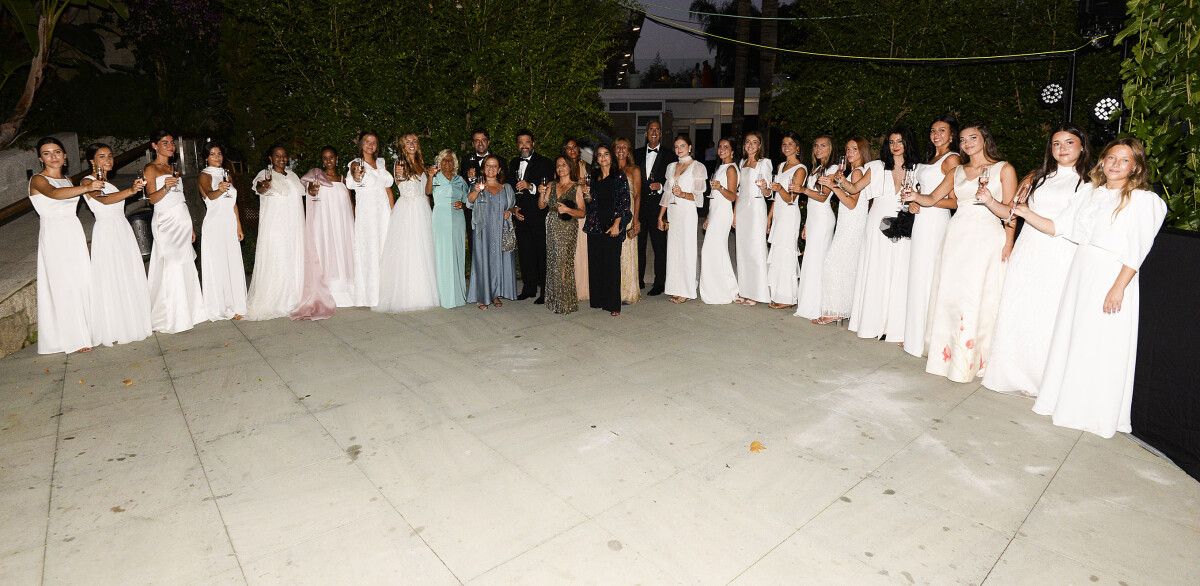 Cea Baile de Gala do Liceo Casino. Debutantes. Desfile e presentación
