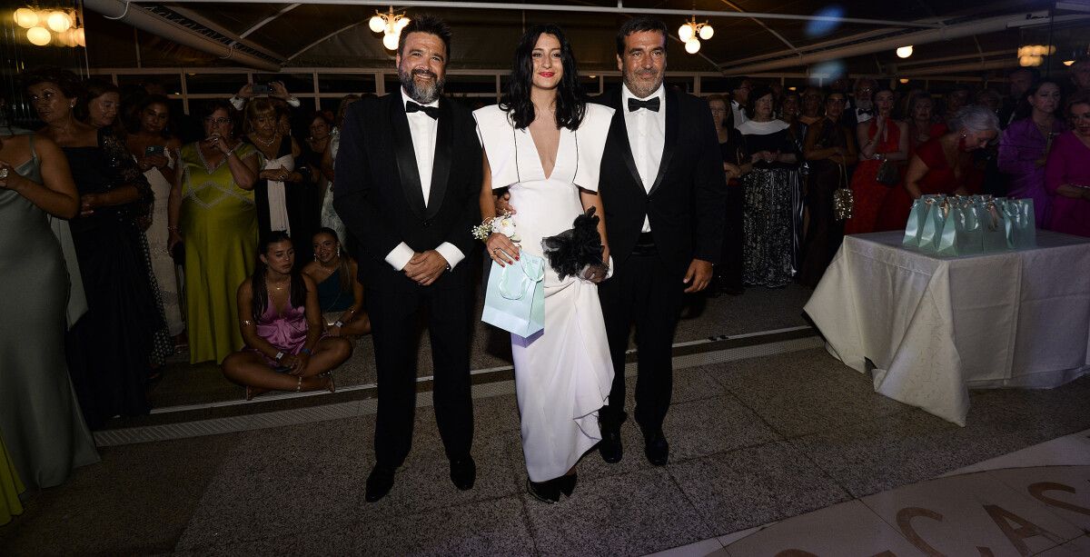 Cea Baile de Gala do Liceo Casino. Debutantes. Desfile e presentación