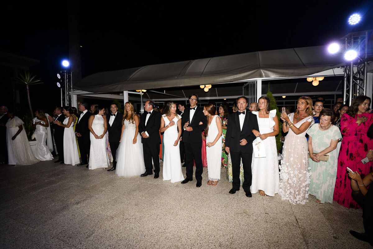 Cea Baile de Gala do Liceo Casino. Debutantes. Desfile e presentación