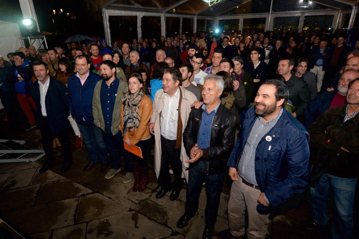 Acto festivo do BNG como inicio da campaña electoral
