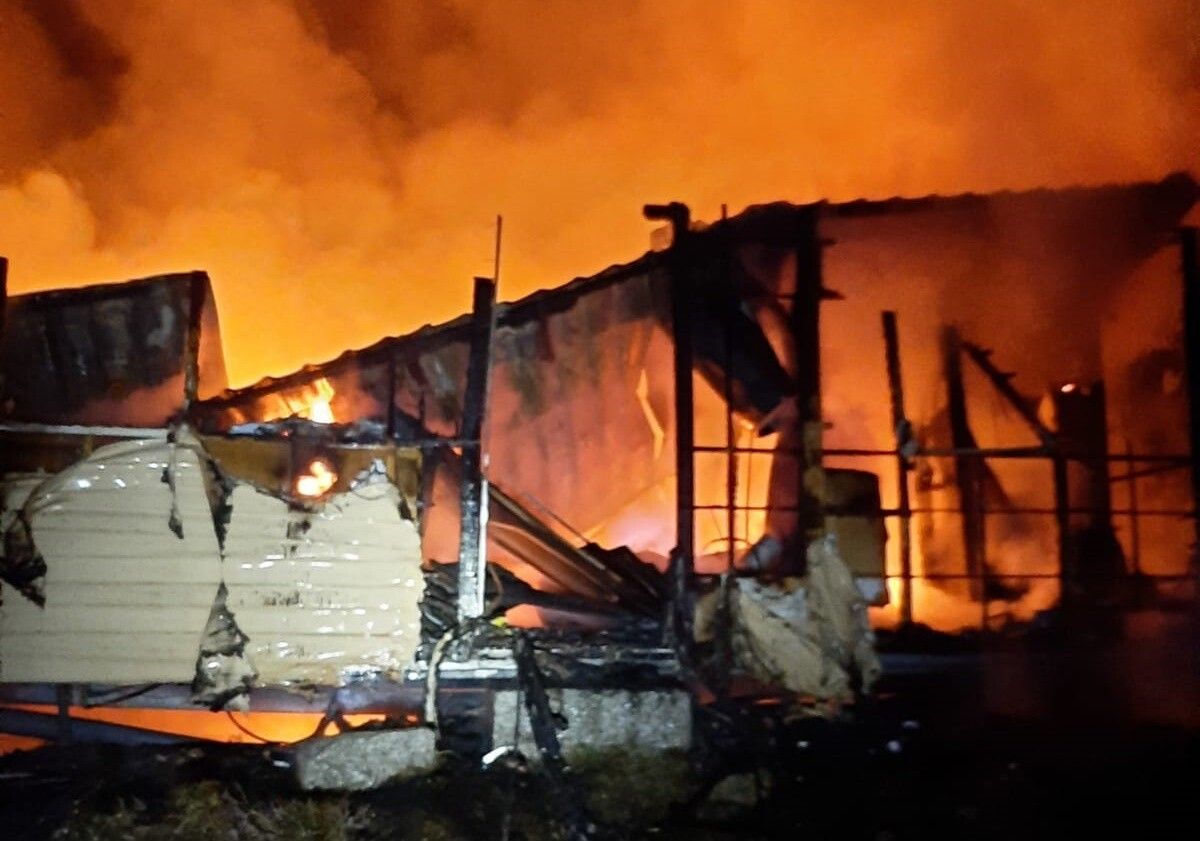 Incendio en Tenorio