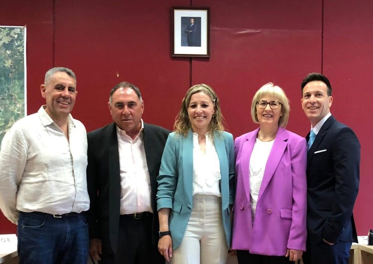 Representantes del PP de Cuntis